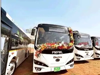 Pune: PMPML e-bus fleet swells, charging points remain few