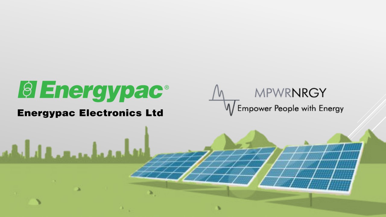 Energypac, MPWRNRGY to Set Up Solar Park, Generate Renewable Energy