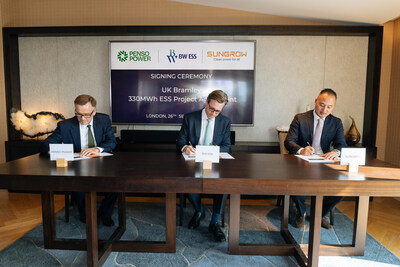 Sungrow Celebrates Milestone 330MWh Energy Storage Project Signing Ceremony with Penso Power and BW ESS – EQ