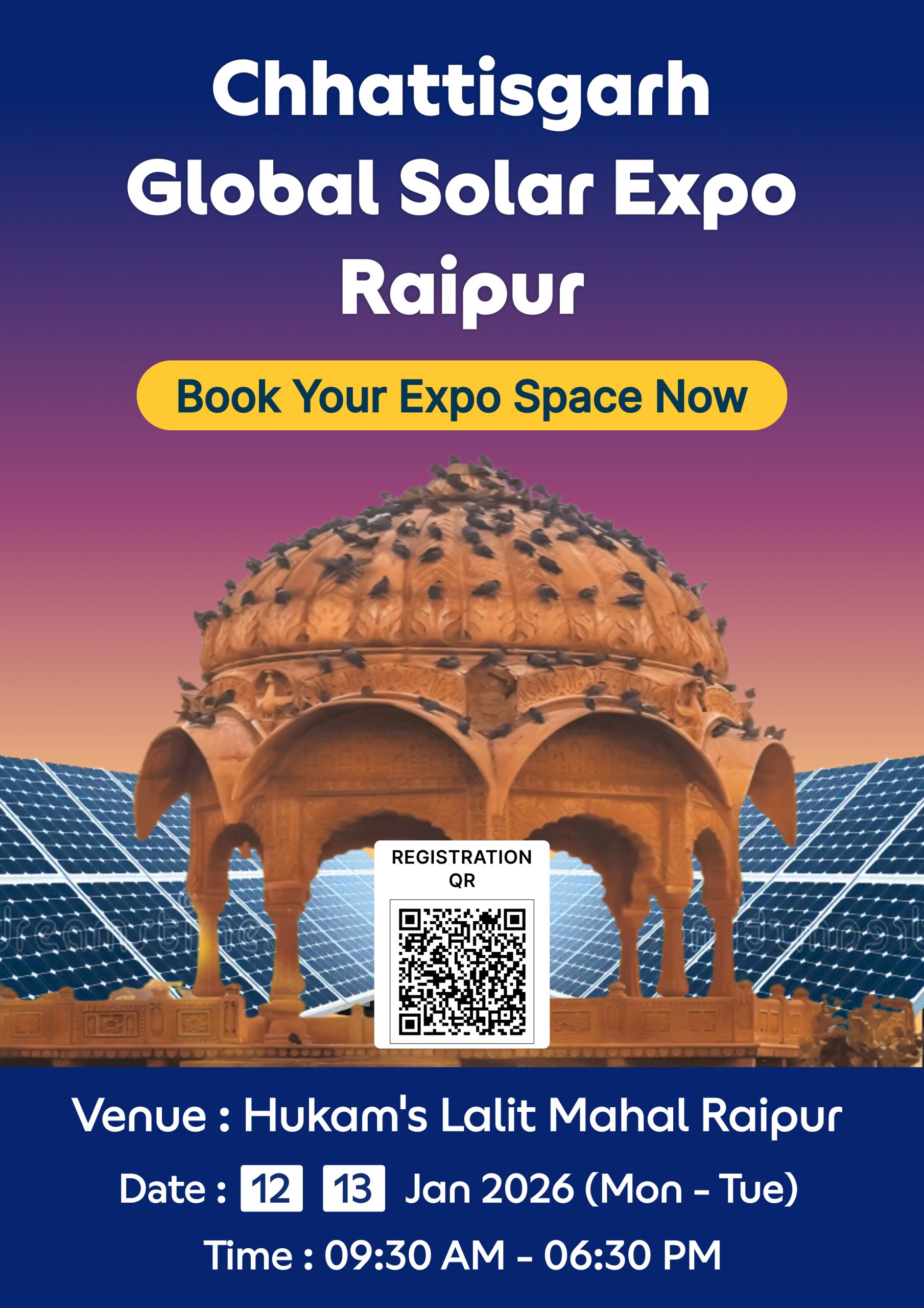 Raipur – Global Solar Expo CG, East India & Chhattisgarh
