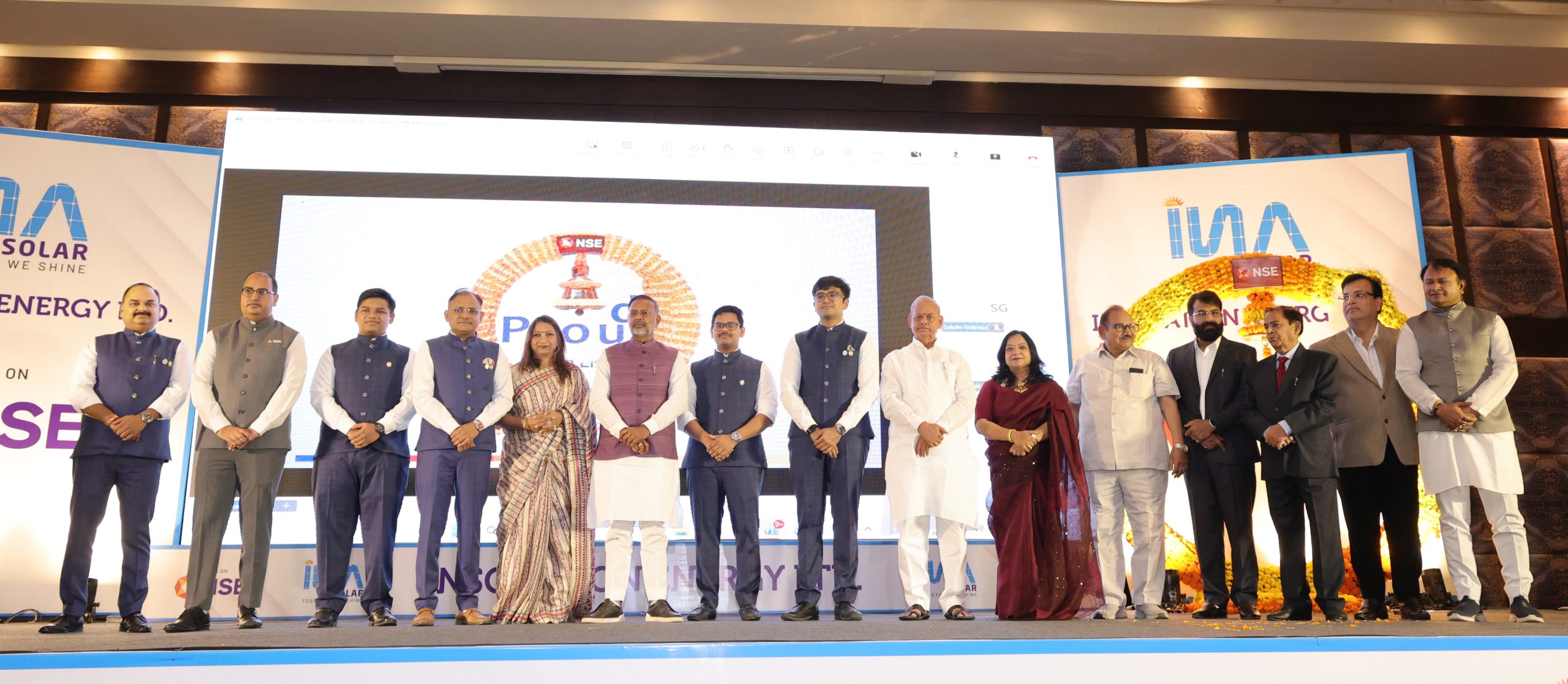 Insolation Energy Limited  (INA Solar) Migrates to Main Board; Shares Listed on BSE and NSE – EQ