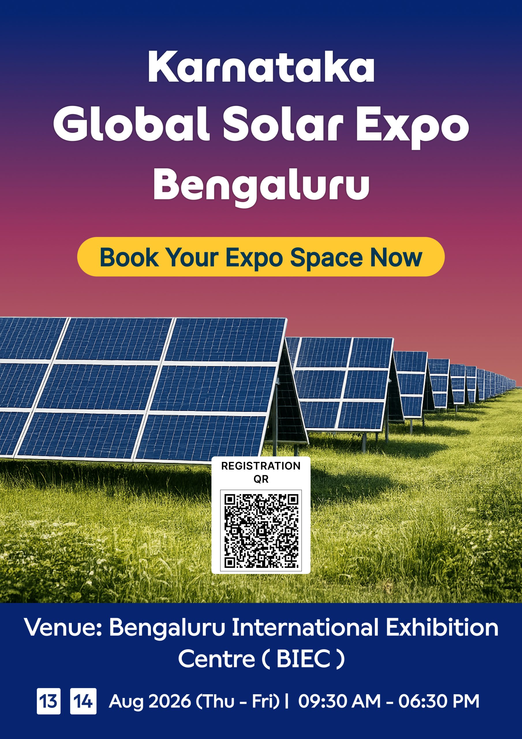 2026 – Bengaluru – Global Solar Expo Karnataka